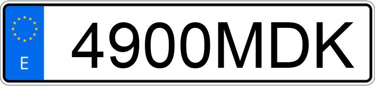 Numer rejestracyjny 4900MDK posiada FIAT SCUDO Numer rejestracyjny 4900MDK posiada FIAT SCUDO