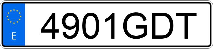 Numer rejestracyjny 4901GDT posiada PEUGEOT 308 Numer rejestracyjny 4901GDT posiada PEUGEOT 308