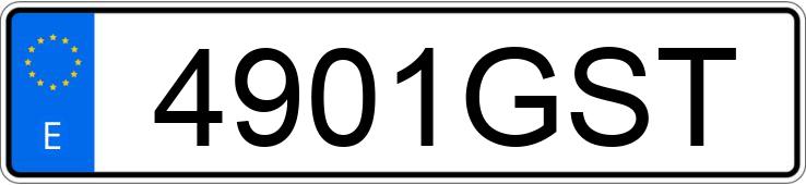 Numer rejestracyjny 4901GST posiada SEAT LEON Numer rejestracyjny 4901GST posiada SEAT LEON