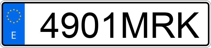 Numer rejestracyjny 4901MRK posiada AUDI A3 Numer rejestracyjny 4901MRK posiada AUDI A3