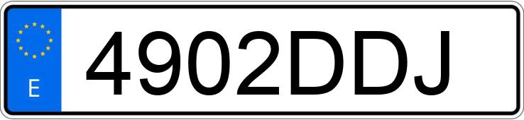 Numer rejestracyjny 4902DDJ posiada AUDI A3 Numer rejestracyjny 4902DDJ posiada AUDI A3