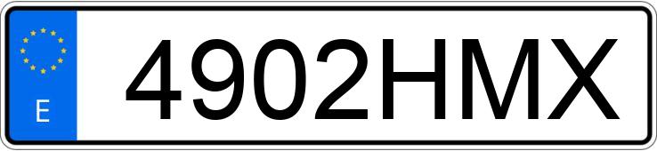 Le numéro d’enregistrement 4902HMX a PEUGEOT 508