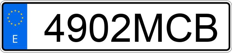 Numer rejestracyjny 4902MCB posiada OPEL CORSA Numer rejestracyjny 4902MCB posiada OPEL CORSA