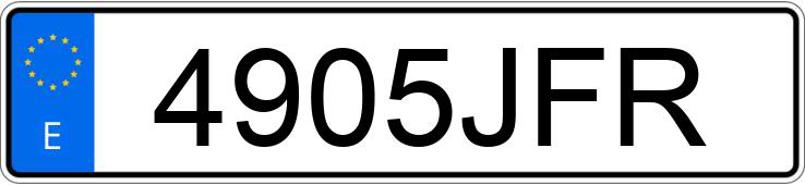 Numer rejestracyjny 4905JFR posiada VOLKSWAGEN POLO Numer rejestracyjny 4905JFR posiada VOLKSWAGEN POLO