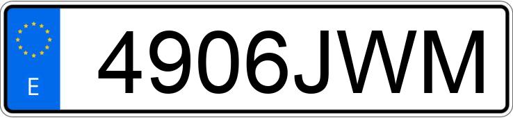 Numer rejestracyjny 4906JWM posiada DACIA DOKKER Numer rejestracyjny 4906JWM posiada DACIA DOKKER