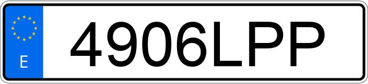 Numer rejestracyjny 4906LPP posiada MERCEDES GLA (247)