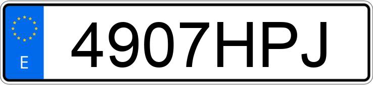 Numer rejestracyjny 4907HPJ posiada OPEL INSIGNIA Numer rejestracyjny 4907HPJ posiada OPEL INSIGNIA