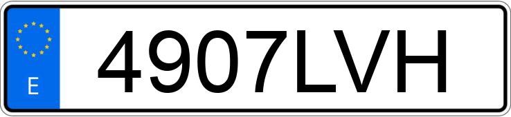 Numer rejestracyjny 4907LVH posiada CITROEN BERLINGO Numer rejestracyjny 4907LVH posiada CITROEN BERLINGO