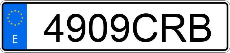 Numer rejestracyjny 4909CRB posiada SUZUKI VITARA Numer rejestracyjny 4909CRB posiada SUZUKI VITARA