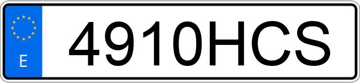 Numer rejestracyjny 4910HCS posiada LAND ROVER DISCOVERY Numer rejestracyjny 4910HCS posiada LAND ROVER DISCOVERY