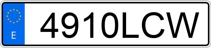 Numer rejestracyjny 4910LCW posiada CITROEN C5 AIRCROSS