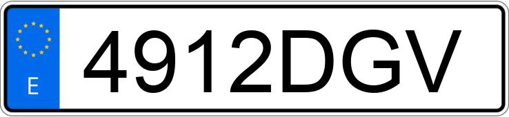 Numer rejestracyjny 4912DGV posiada SEAT LEON Numer rejestracyjny 4912DGV posiada SEAT LEON