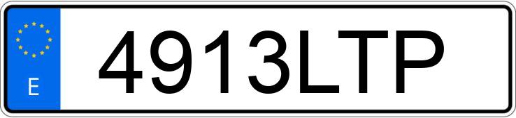 Numer rejestracyjny 4913LTP posiada KIA STONIC Numer rejestracyjny 4913LTP posiada KIA STONIC