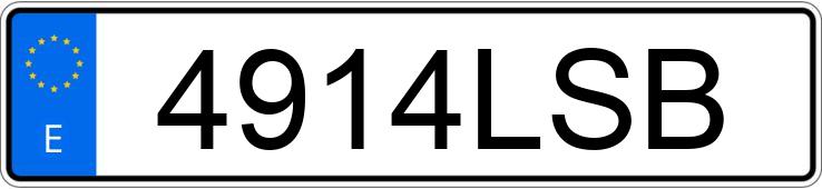 Numer rejestracyjny 4914LSB posiada GAS-GAS TXT RACING