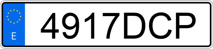 Numer rejestracyjny 4917DCP posiada AUDI A6