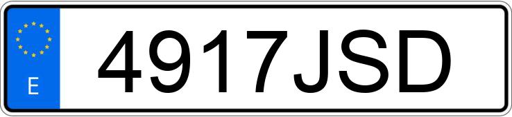 Numer rejestracyjny 4917JSD posiada PEUGEOT 2008 Numer rejestracyjny 4917JSD posiada PEUGEOT 2008