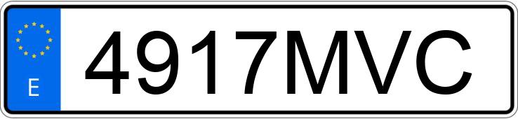 Numer rejestracyjny 4917MVC posiada AUDI Q3 SPORTBACK Numer rejestracyjny 4917MVC posiada AUDI Q3 SPORTBACK