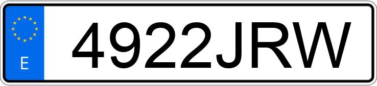 Numer rejestracyjny 4922JRW posiada BMW SERIE 7 Numer rejestracyjny 4922JRW posiada BMW SERIE 7