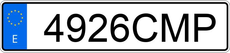 Numer rejestracyjny 4926CMP posiada MERCEDES E (211) Numer rejestracyjny 4926CMP posiada MERCEDES E (211)