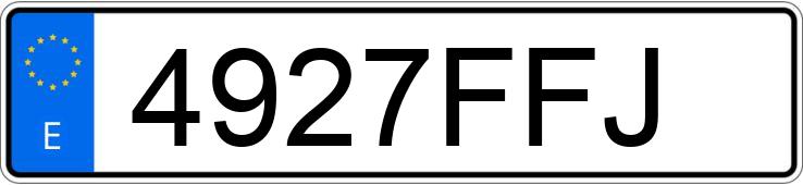 Numer rejestracyjny 4927FFJ posiada BMW SERIE 3 Numer rejestracyjny 4927FFJ posiada BMW SERIE 3