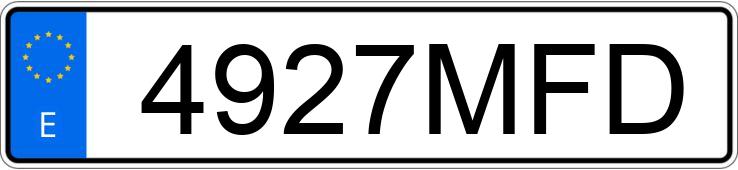 Numer rejestracyjny 4927MFD posiada OPEL COMBO Numer rejestracyjny 4927MFD posiada OPEL COMBO