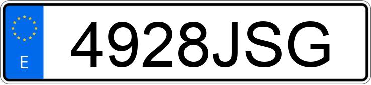 Numer rejestracyjny 4928JSG posiada BMW SERIE 2