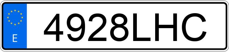 Numer rejestracyjny 4928LHC posiada VOLVO XC40