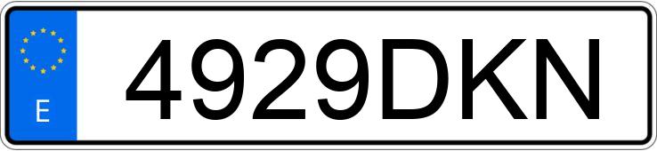 Numer rejestracyjny 4929DKN posiada SEAT LEON Numer rejestracyjny 4929DKN posiada SEAT LEON