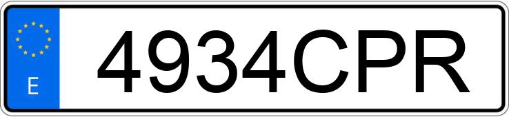 Numer rejestracyjny 4934CPR posiada VOLVO S60 Numer rejestracyjny 4934CPR posiada VOLVO S60