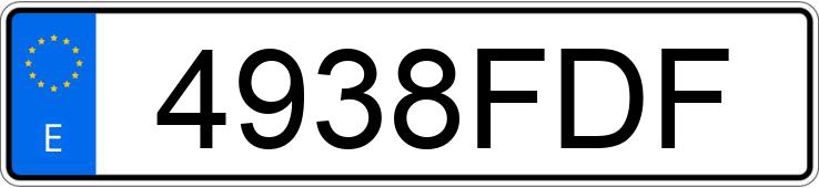 Numer rejestracyjny 4938FDF posiada RENAULT MEGANE Numer rejestracyjny 4938FDF posiada RENAULT MEGANE