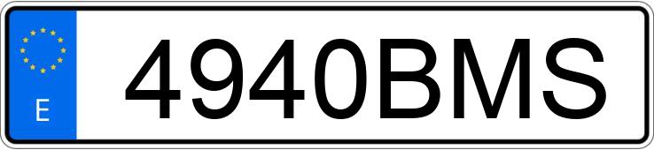Registreringsnummer4940BMS har SEAT TOLEDO Registreringsnummer4940BMS har SEAT TOLEDO