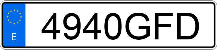 Registreringsnummer4940GFD har BMW SERIE 3 Registreringsnummer4940GFD har BMW SERIE 3