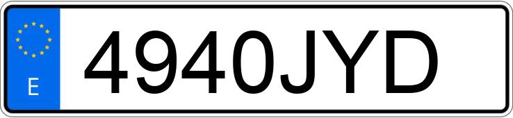 Numer rejestracyjny 4940JYD posiada VOLKSWAGEN TIGUAN Numer rejestracyjny 4940JYD posiada VOLKSWAGEN TIGUAN