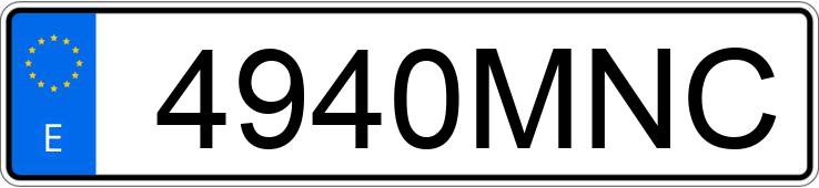 Numer rejestracyjny 4940MNC posiada AUDI COUPE Numer rejestracyjny 4940MNC posiada AUDI COUPE