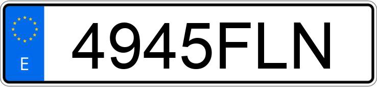 Numer rejestracyjny 4945FLN posiada HONDA VT 750 C Numer rejestracyjny 4945FLN posiada HONDA VT 750 C