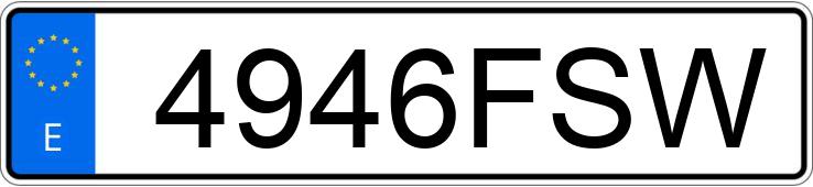 Numer rejestracyjny 4946FSW posiada MERCEDES C (204) Numer rejestracyjny 4946FSW posiada MERCEDES C (204)