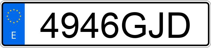 Numer rejestracyjny 4946GJD posiada MERCEDES C (204) 180 K AVANTGARDE