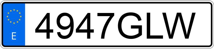 Numer rejestracyjny 4947GLW posiada JAGUAR XF Numer rejestracyjny 4947GLW posiada JAGUAR XF