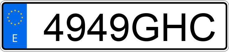 Numer rejestracyjny 4949GHC posiada HONDA CBR 1000 Numer rejestracyjny 4949GHC posiada HONDA CBR 1000