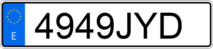 Numer rejestracyjny 4949JYD posiada FORD TRANSIT COURIER Numer rejestracyjny 4949JYD posiada FORD TRANSIT COURIER