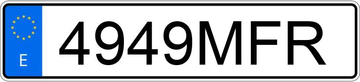 Numer rejestracyjny 4949MFR posiada KYMCO DTX Numer rejestracyjny 4949MFR posiada KYMCO DTX