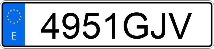 Numer rejestracyjny 4951GJV posiada SKODA SUPERB Numer rejestracyjny 4951GJV posiada SKODA SUPERB