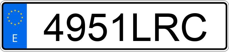 Numer rejestracyjny 4951LRC posiada MERCEDES CITAN Numer rejestracyjny 4951LRC posiada MERCEDES CITAN