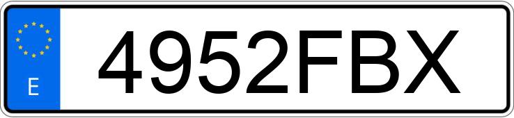 Numer rejestracyjny 4952FBX posiada MERCEDES C (203) Numer rejestracyjny 4952FBX posiada MERCEDES C (203)