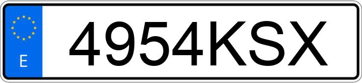 Numer rejestracyjny 4954KSX posiada MERCEDES A (177) Numer rejestracyjny 4954KSX posiada MERCEDES A (177)