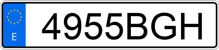 Numer rejestracyjny 4955BGH posiada MAN F 2000 Numer rejestracyjny 4955BGH posiada MAN F 2000