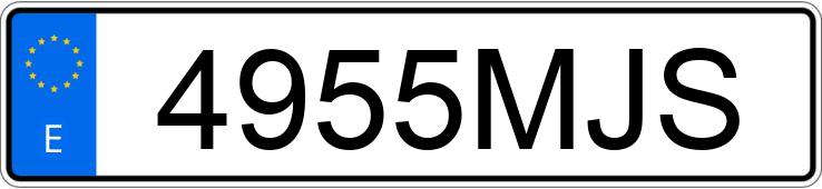 Numer rejestracyjny 4955MJS posiada KAWASAKI NINJA 400