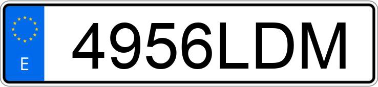 Numer rejestracyjny 4956LDM posiada KIA XCEED Numer rejestracyjny 4956LDM posiada KIA XCEED