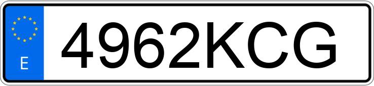 Numer rejestracyjny 4962KCG posiada PEUGEOT 208