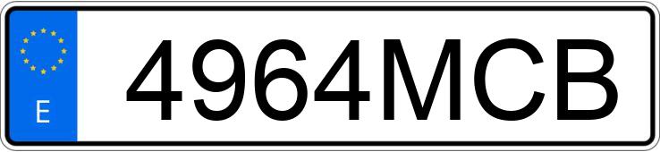 Numer rejestracyjny 4964MCB posiada DACIA SANDERO STEPWAY